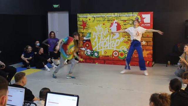 фест Качай Хип Хоп  2 место Мария Мамаева / педагоги Сергей Ярмак и Влад Лютенко All Stars