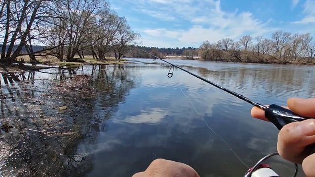 Вторая рыбалка с Mifine Microbite Ajing. Первая рыбалка с катушк?