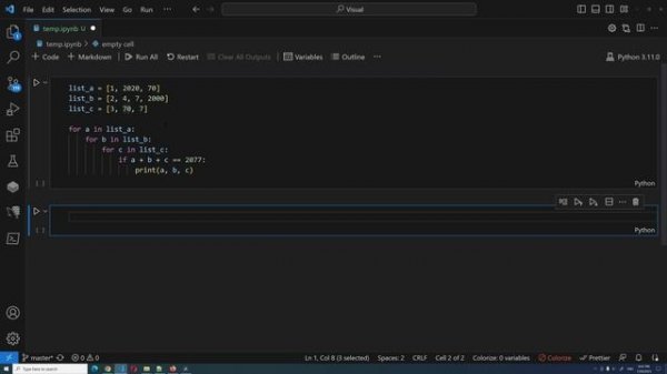 Как избежать вложенных циклов в питоне. itertools   product