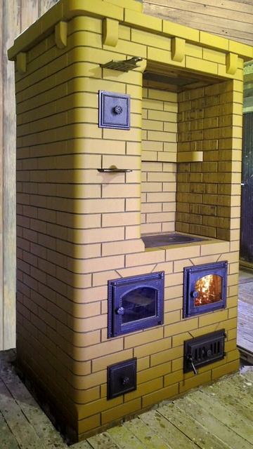 ПЕЧКА ДЛЯ ДЕДА И БАБУШКИ. Греет. Варит. Печёт.