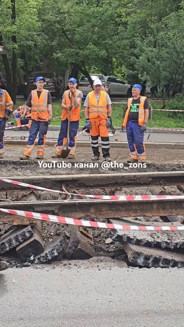 Ввостановление трамвайной линии на Трифоновской улиц