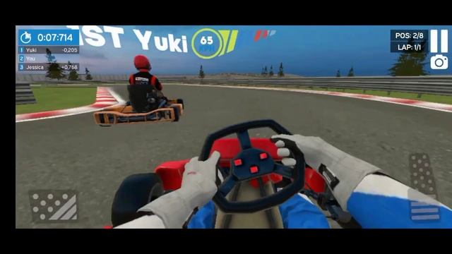 Играю в Real Go-Kart Karting Racing Karting