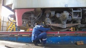 ЖД. Ремонт песочных труб. Зарядка АКБ. Замена гибких шунтов ПК.  26/25