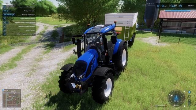 Farming Simulator 22 — Начало Пути: Мои Первые Шаги в Мире Ферме