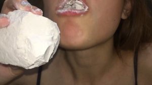ASMR/МЕЛ/МОКРЫЙ СНЕЖОК