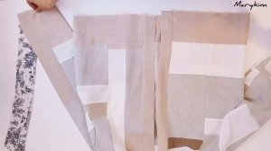 Весенняя куртка своими руками из обрезков ткани | Простое руководство по шитью от Мэри Ким