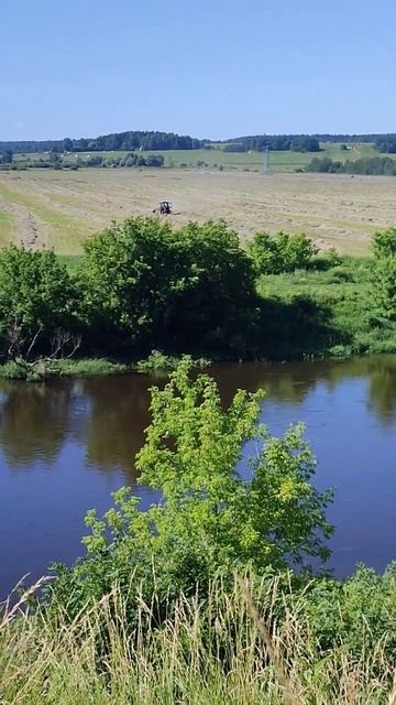 Подмосковные просторы у села Иславское, Москва-река #п