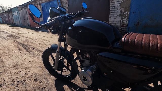 Строю кастом мотоцикл на базе Bajaj Boxer. #Custom смотреть онлайн