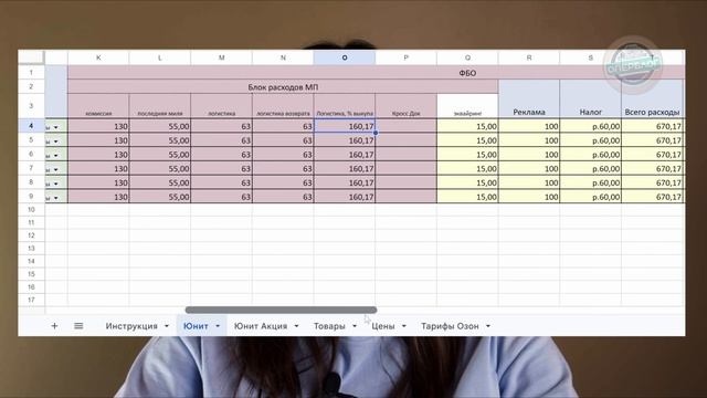 Как считать юнит экономику на Ozon и не терять деньги смотреть онлайн