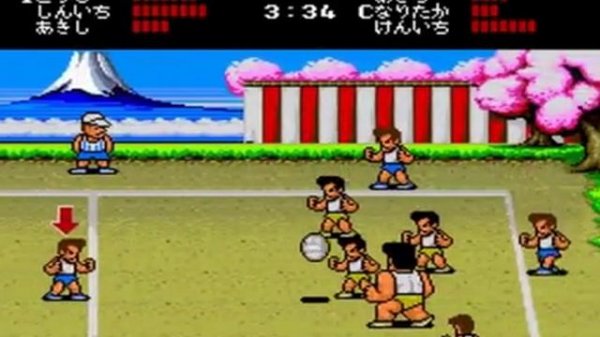 PCE - Nekketsu Koukou Dodgeball-bu - PC Bangai Hen