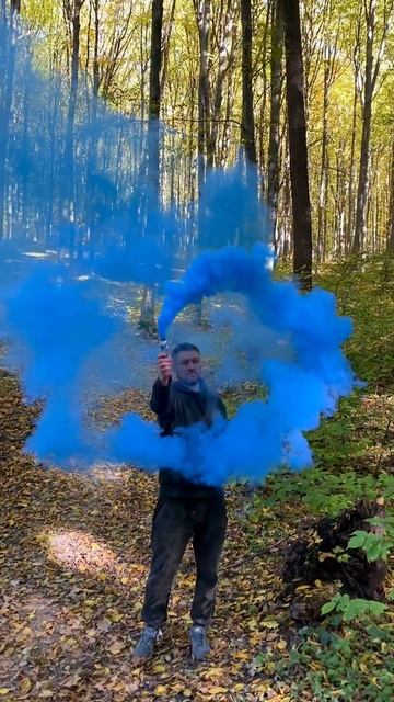 Цветной дым для фотосессии Синий Maxsem MA0509 Blue