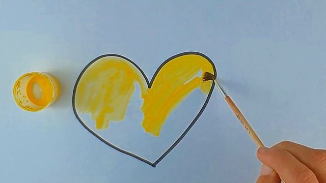 Рисуем сердечко для детей/Drawing a heart for children/Bolalar uchun yurak смотреть онлайн