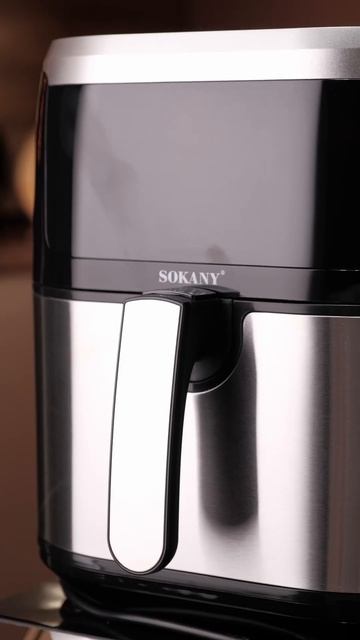 Аэрогриль-фритюрница 8.8 л 1200 Вт SOKANY SK-10037 t 80-200°C с тайме? смотреть онлайн