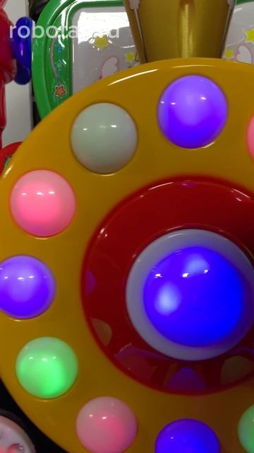 Мини карусель аттракцион поезд для игровой зоны "Паровозик NEW" смотреть онлайн