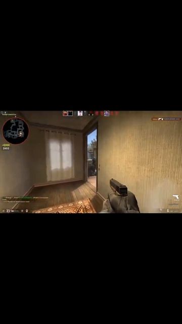 Граната в лицо КС ГО #Shorts смотреть онлайн