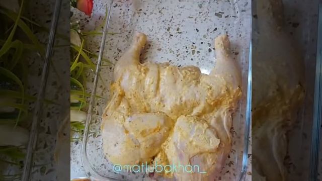 Курица в духовке смотреть онлайн