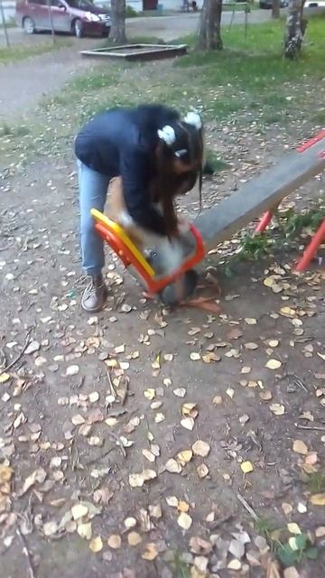 13 сентября 2024 г.вилька катается на качелях смотреть онлайн