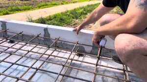 Межэтажное армирование плиты перекрытия #стройка #стр