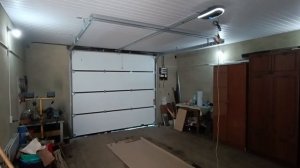 секционные ворота стандартный подъем