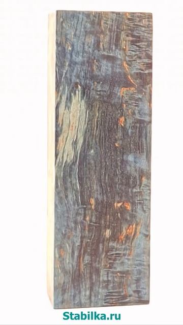 Стабилизированная карельская береза, заготовка рукоя смотреть онлайн