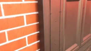 Откатные Ворота из металлической филенки. Металличес?