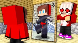 Как малыш Джей Джей стал НИНДЗЯ— Мультик с Персонажами Майнкрафт