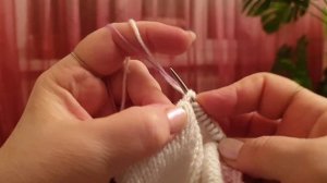 Мой способ набора петель горловины