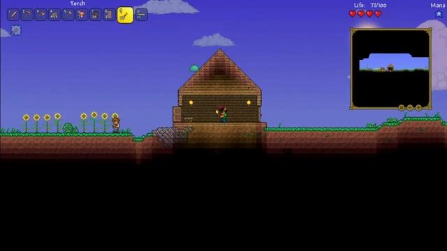 Terraria- как я переходил в ХАРДМОД (первый лут)