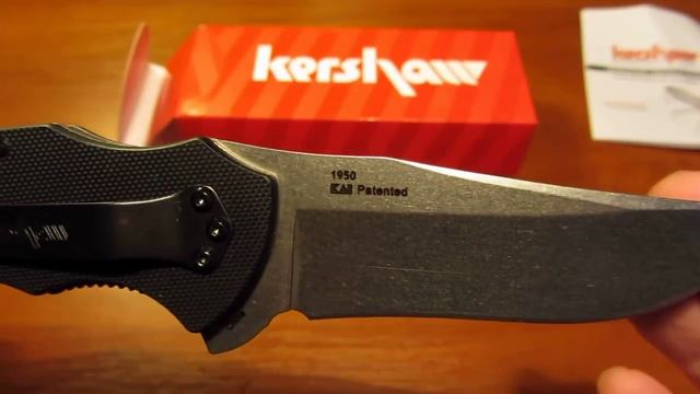 Нож KERSHAW Tremor модель 1950 смотреть онлайн