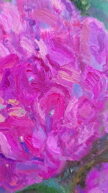 Картина маслом Гортензия 40х50см. #oilpainting #картинасцвета смотреть онлайн