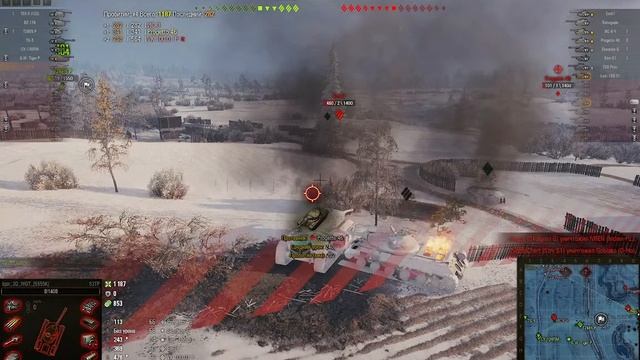 Играем в снежки и шаханим в WoT😊😊 смотреть онлайн