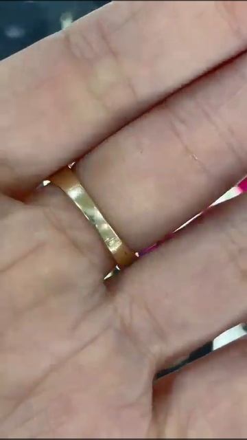 Золотое заводское кольцо 585 пробы с бриллиантами, вес 4 смотреть онлайн