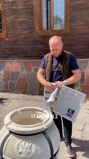 Первый розжиг тандыра🔥 смотреть онлайн