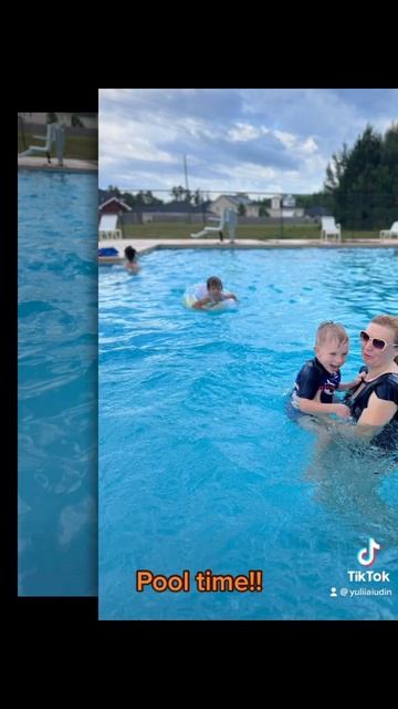 Бассейн это круто! Недалеко и удобно! #бассейн #pool #kids #tw смотреть онлайн