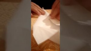 Как зделоть дротик из бумаги без клея