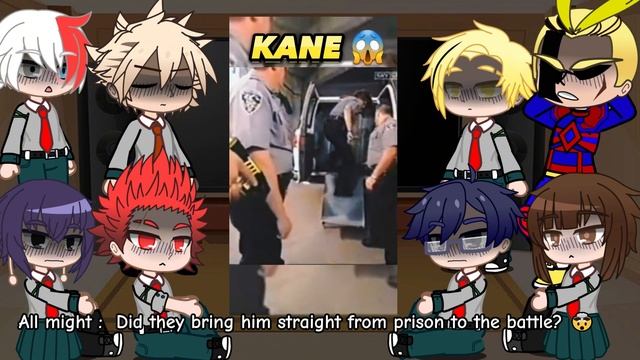 Сlass 1A react to Deku as Kane | Gacha React смотреть онлайн