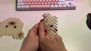 Сумка МИШКА из бусин 10мм | подробный видео tutorial | ч.1