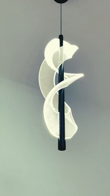 Бренд MODELUX / Подвесной светильник MS.3028.1 BK @modeluxled4u