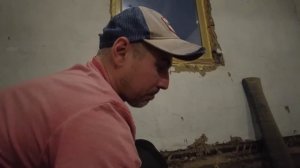 Заливаем опоры под лаги, первый этап заливки. Жизнь в деревне после переезда.