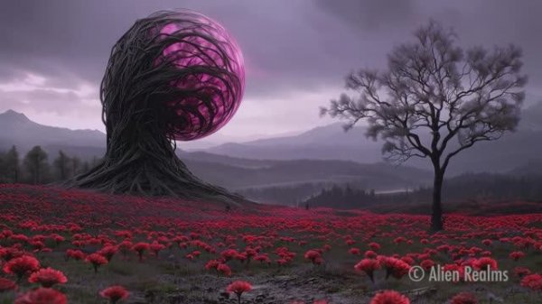 Floraxis Part 2 Secrets of the Art Nouveau Flower Planet in Xelvaris Galaxy