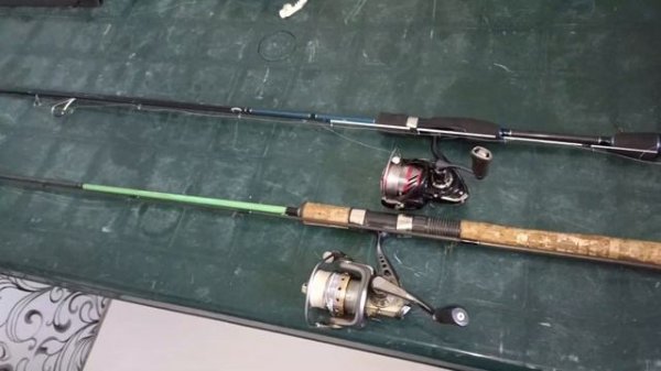 Анонс обзора на новый спиннинг Favorite blue bird 3-12 gr с катуш?