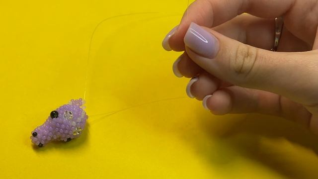 Туториал на амигуруми стоящего дракона из бисера 1 час