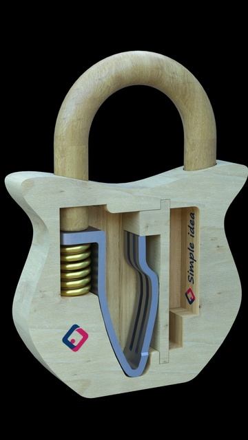 DIY Secret Wooden Padlock смотреть онлайн