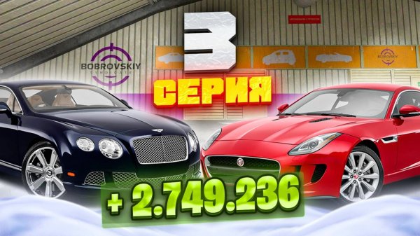 ⚡️24 ЧАСА НА АВТОРЫНКЕ #3. САМЫЙ ТОПОВЫЙ ПУТЬ ПЕРЕКУПА. МАТРЕШКА РП. CRMP MOBILE
