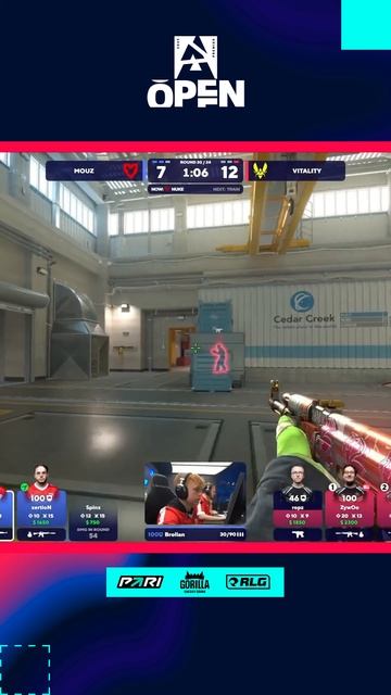 Vitality сравнивают счет по картам в ФИНАЛЕ #cshighlights #csshorts #b