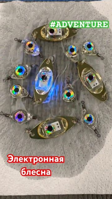 Электронная блесна! Устроим диско для наваги!🎊 #adventure смотреть онлайн