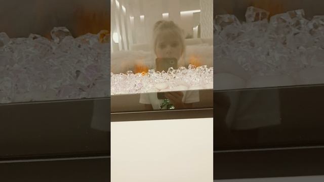 #детство #любимка #дочка #камин