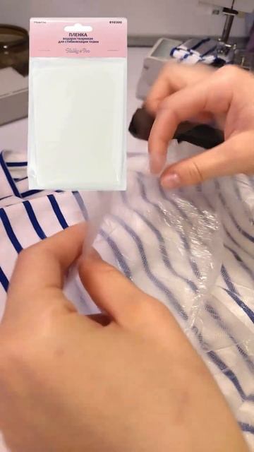 Как выметать петли на трикотаже?  #sewing #diy #шитье #швейна