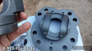 Ремонт гидронасоса экскаватора HYUNDAI в полевых условия