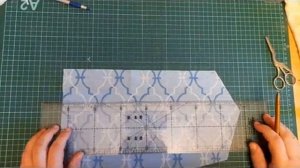 Стеганая детская жилетка Ч 3. Выкраиваю, простегиваю и